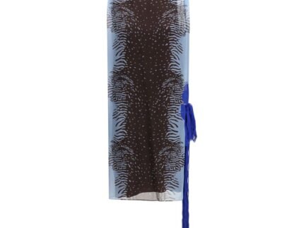 Ferragamo Multicolor Silk Cocktail Dress