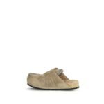 Balenciaga Beige Calf Leather Bos Taurus Mules - Image 3
