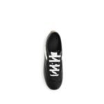 Alexander McQueen Black Calf Leather Bos Taurus Low Top Sneakers - Image 4
