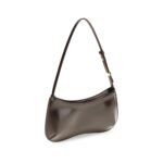 Jacquemus Brown Calf Leather Bos Taurus Shoulder Bag - Image 3