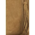 Golden Goose Beige Calf Leather Bos Taurus Shoulder Bag - Image 4