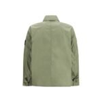 Palton Stone Island Bicolor din Bumbac - imagine 2