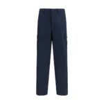 Stone Island Blue Cotton Cargo Pants