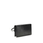 Tom Ford Black Calf Leather Bos Taurus Shoulder Bag - Image 3
