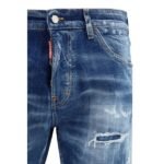 Dsquared² Blue Cotton Slim Fit Jeans - Image 3