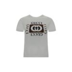 Gucci White Cotton T-Shirt