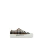 Burberry Brown Synthetic Low Top Sneakers