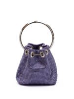 Jimmy Choo Purple Bon Bon Micro Crystals Bucket - Image 2
