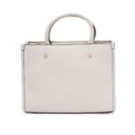 Jimmy Choo White Avenue S Tote Leather Handbag