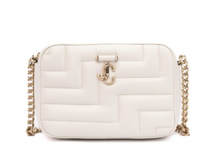Geantă Jimmy Choo Albă din Piele