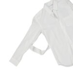 Comme Des Garçons White Cotton Dress Shirt - Image 3