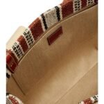 Chloé Brown Linen Tote Bag - Image 3