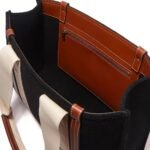 Chloé Black Wool Tote Bag - Image 3