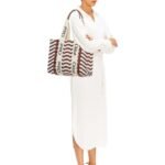 Chloé Beige Linen Tote Bag - Image 4