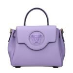 Versace Pink Leather Handbag