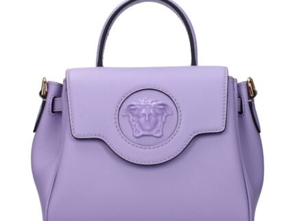 Versace Pink Leather Handbag