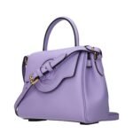 Versace Pink Leather Handbag - Image 2