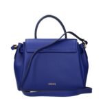 Versace Blue Leather Handbag - Image 4