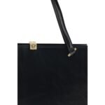 Versace Black Calf Leather Bos Taurus Shoulder Bag - Image 4