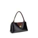 Versace Black Calf Leather Bos Taurus Shoulder Bag - Image 2