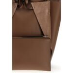 Gabriela Hearst Brown Lamb Ovis Aries Aries Handbag - Image 4