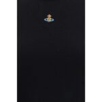 Vivienne Westwood Black Cotton Sleeveles T-Shirt - Image 3