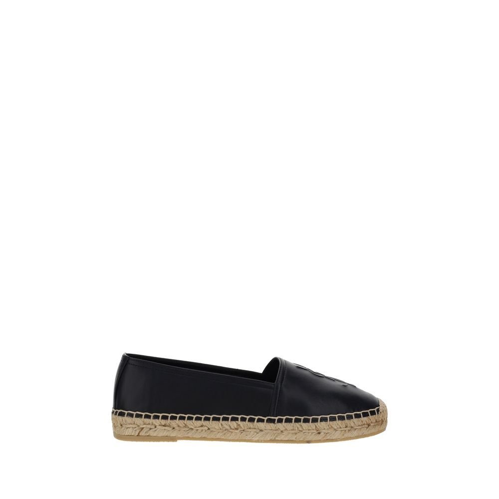 10541816.jpeg Saint Laurent Black Lamb Ovis Aries Aries Espadrilles - Image 1
