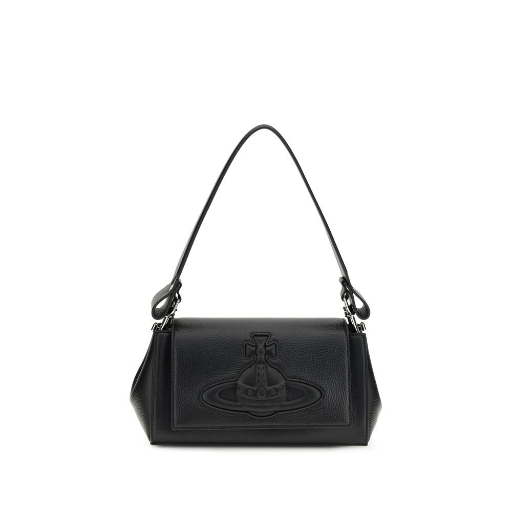10541830.jpeg Vivienne Westwood Black Polyethylene Shoulder Bag - Image 1