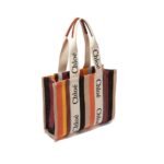 Chloé Beige Linen Tote Bag - Image 2