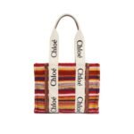 Chloé Multicolor Wool Tote Bag