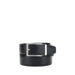 Ferragamo Black Calf Leather Bos Taurus Regular Belt - Image 2