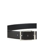 Ferragamo Black Calf Leather Bos Taurus Regular Belt - Image 5