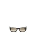 Alexander McQueen Brown Acetate Sunglasses