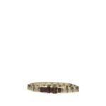 Etro Brown Calf Leather Bos Taurus Regular Belt - Image 2