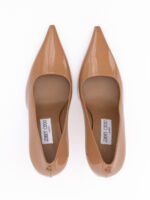 Jimmy Choo Powder Pink Patent Leather Ixia 95 Pumps - Image 3