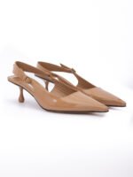 Jimmy Choo Powder Pink Amel 50 Slingback Pumps - Image 2
