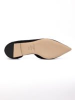 Jimmy Choo Black Suede Leona Ballet Flat - Image 4