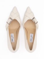 Jimmy Choo Milk Calf Leather Alix 60 Pumps - Image 3