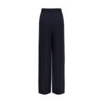 Gucci Blue Viscose Casual Pants - Image 2
