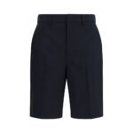 Gucci Black Cotton Short And Mini Shorts