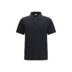 Burberry Blue Cotton Polo Shirt