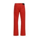 Versace Multicolor Cotton Straight-Leg Jeans - Image 2