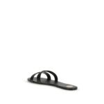 Saint Laurent Black Calf Leather Bos Taurus Sandals - Image 3
