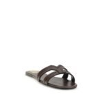 Saint Laurent Brown Calf Leather Bos Taurus Sandals - Image 2