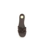 Saint Laurent Brown Calf Leather Bos Taurus Sandals - Image 4