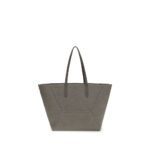 Brunello Cucinelli Brown Cotton Shoulder Bag