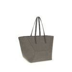 Brunello Cucinelli Brown Cotton Shoulder Bag - Image 2