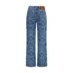 Etro Blue Cotton Flared Jeans - Image 2