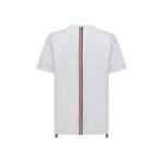 Tricou Thom Browne Alb din Bumbac - imagine 2