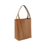 Geantă Chloé Spin Shoulder Maro din Piele - imagine 3